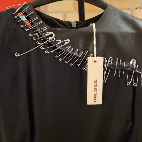 NWT Diesel Aminax dress, size S, black - Picture 4 of 7